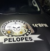 Polícia apreende armas e maconha no município de Joaquim Gomes