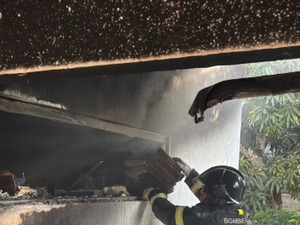 Incêndio atinge residência localizada no bairro Itapoã, em Arapiraca