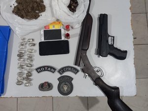 Polícia apreende arma e suspeito de crime morre em Novo Lino