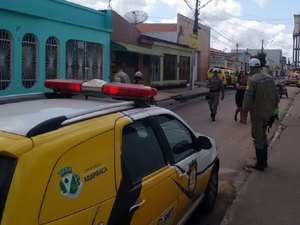 Polícia e SMTT realizam blitz para coibir ação de falsos mototaxistas em Arapiraca