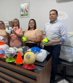 Prefeitura amplia estrutura esportiva de escolas com novos equipamentos
