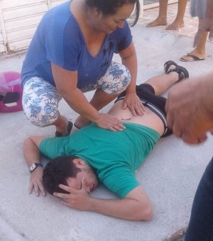 [Vídeo] Casal é baleado após entregar moto a assaltantes no Conjunto Santo Eduardo