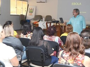 Técnicos do HGE e Ambulatórios 24 Horas são treinados para lidar com o Ebola