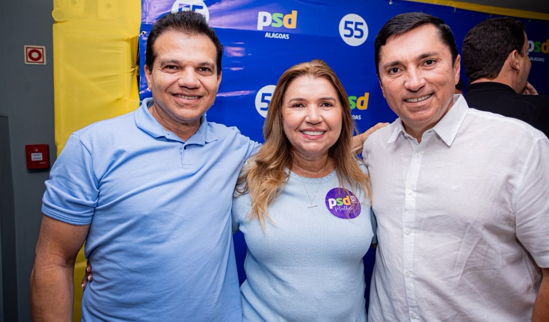 Rute Nezinho oficializa candidatura à Câmara Federal durante convenção do PSD