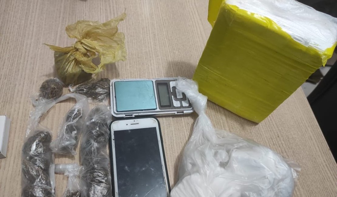 Jovem de 18 anos é preso por tráfico de drogas no Trapiche