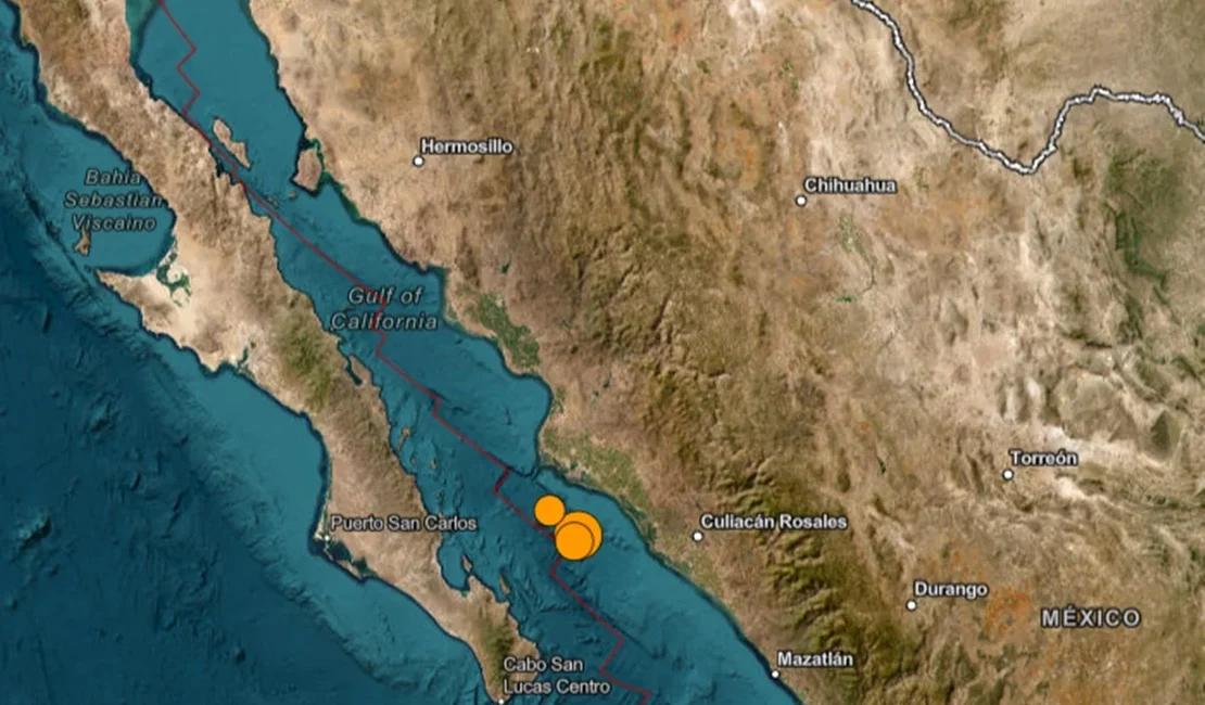 [Vídeo] Três terremotos atingem a costa oeste do México em menos de 1h30