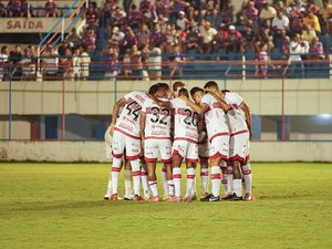 CRB empata com o Itabaiana, soma ponto fora e chega ao 9º jogo de invencibilidade