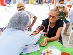 Prefeitura leva serviços de promoção à saúde gratuitos ao centro de Arapiraca