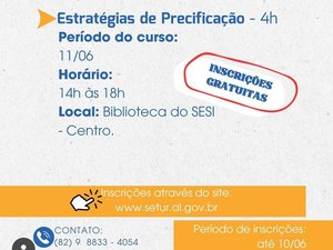 Porto de Pedras recebe curso 'Estratégias de Precificação'