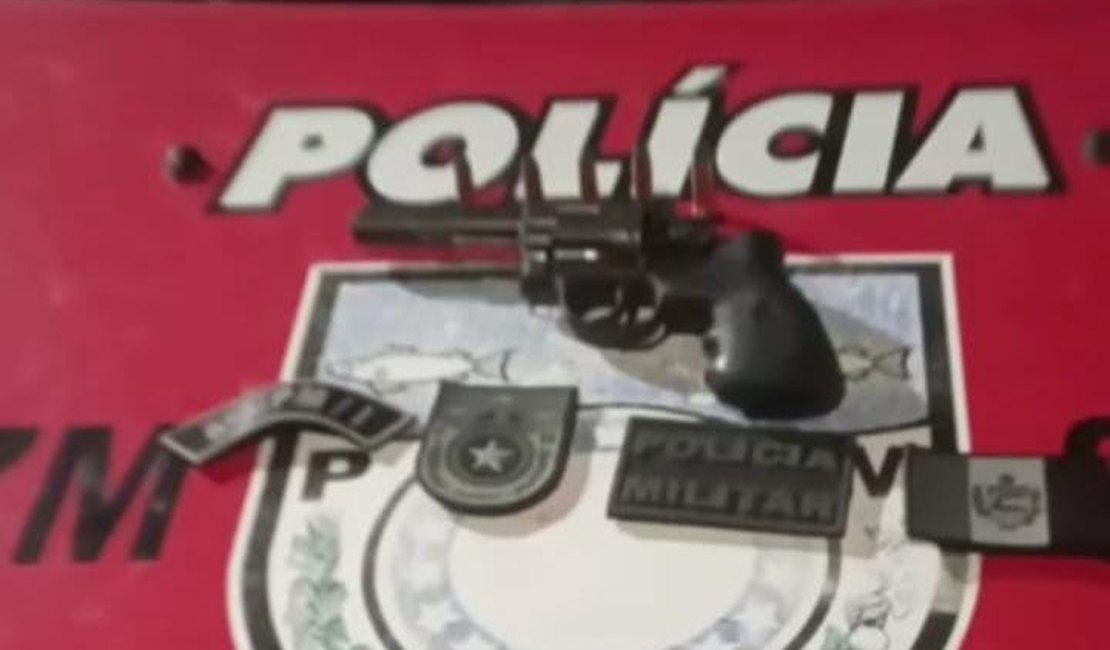 Homem é preso por porte ilegal de arma de fogo em Passo de Camaragibe