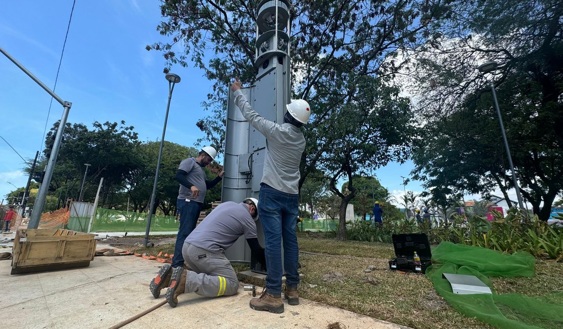 Segurança Cidadã instala totens eletrônicos para policiamento 24h