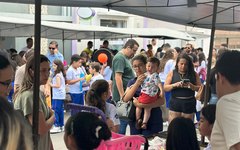 Feira do Desapego foi voltada para alunos do 1º ao 5º ano