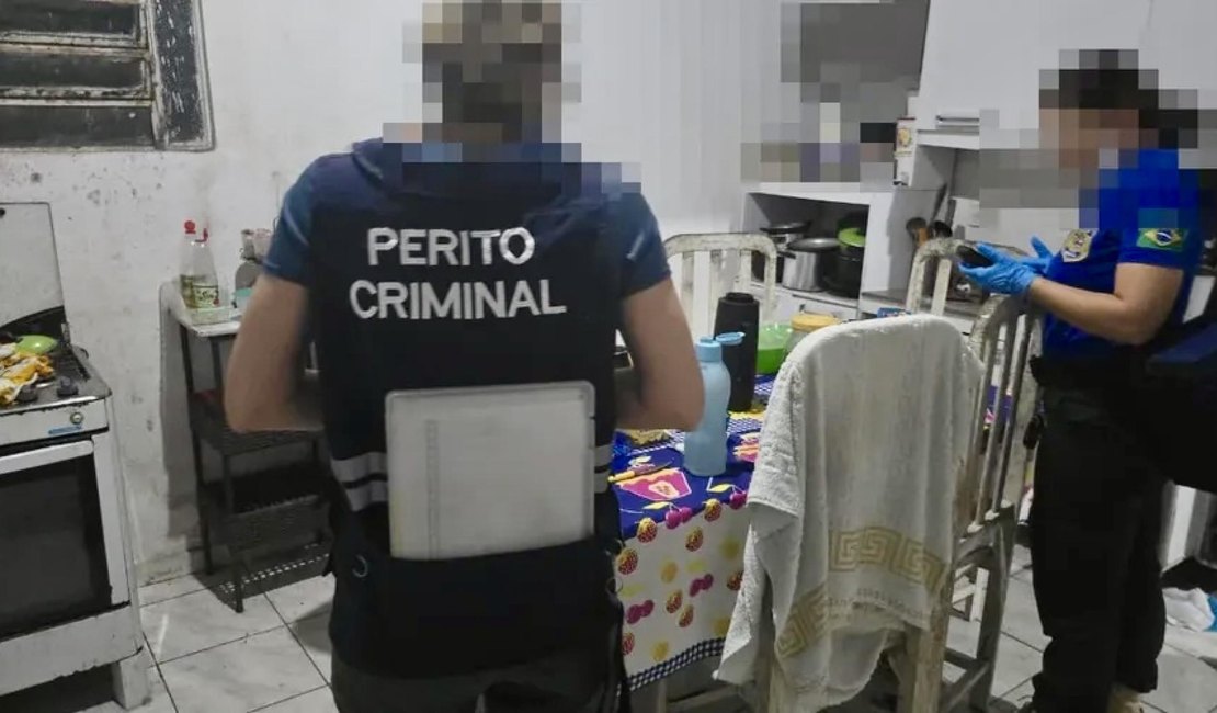 Polícia Científica detalha ação em casa de Penedo após três idosos passarem mal