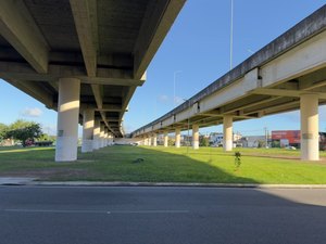 Prefeitura de Maceió mantém ações de ordenamento no viaduto da antiga PRF