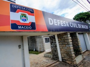 Árvore com risco cair na sede da Defesa Civil é removida pelos Bombeiros