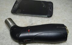 Celular da vítima e maçarico foram apreendidos 