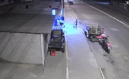 [Vídeo] Assalto é registrado por câmeras em frente a depósito de bebidas