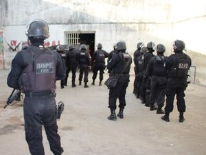 Em operação integrada, itens ilícitos são apreendidos em presídios