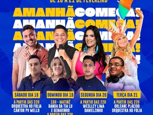 Carnaval de Palmeira terá HD Folia e PV Mello neste Sábado de Zé Pereira