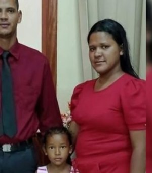 Pai, mãe e filha do interior de AL morrem em acidente em Pernambuco