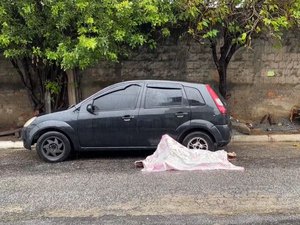 Homem é morto a tiros ao lado da neta, em via pública na Pitanguinha