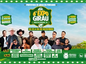 ExpoGirau 2026: Prefeitura divulga datas oficiais dos shows da 6ª edição