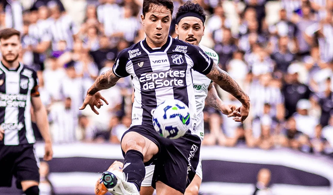 Ceará perde em casa para o Palmeiras e é rebaixado à Série B