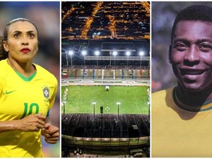 Deputados aprovam mudança de nome do estádio Rei Pelé para Rainha Marta 