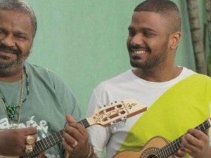 Arlindo Cruz comemora 61 anos em culto evangélico com esposa e ex-pagodeiro