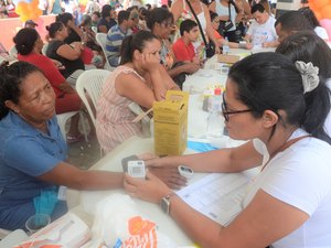 Saúde realiza mais de 8.400 atendimentos na Arena Vida Nova nas Grotas