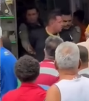 Comerciante é preso após agredir funcionária e tentar atacar policial em Caruaru