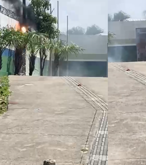 Princípio de incêndio suspende aulas em CMEI de Maceió nesta segunda (5)