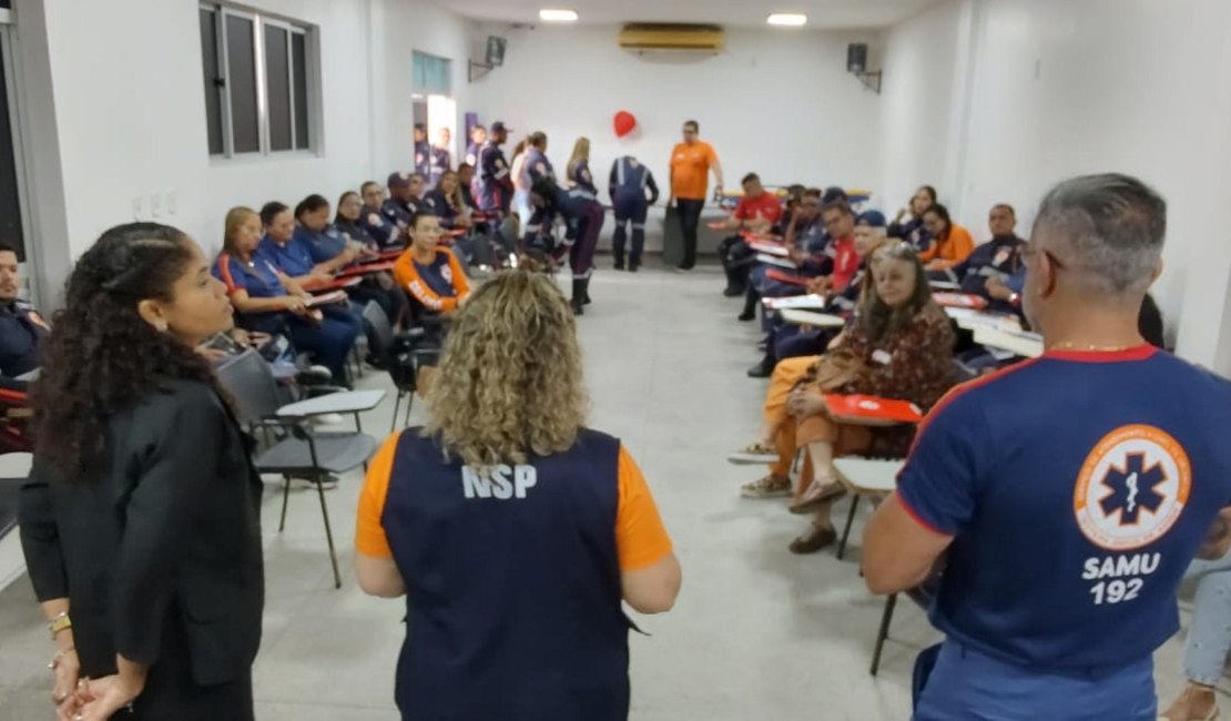 Samu promove curso sobre transporte seguro de recém-nascidos e crianças