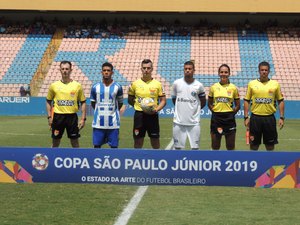 Com pênalti polêmico, CSA perde para o Grêmio e é eliminado da Copa SP