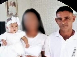 Bebê morta a pauladas pelo pai é sepultada sob forte comoção em Dois Riachos