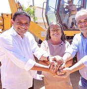 Prefeita Tia Júlia anuncia início da primeira etapa de obras de pavimentação no Loteamento Sabiá
