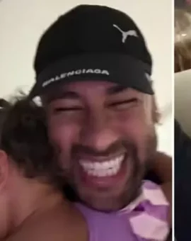 Brincadeira de Neymar termina em choro de Mavie após susto com a mãe; veja