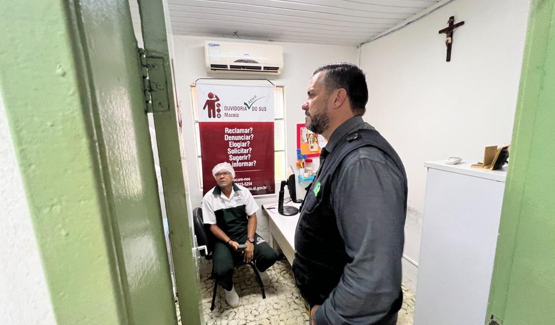 Leonardo Dias visita unidade de saúde no Reginaldo e cobra soluções estruturais: “população não pode esperar mais”