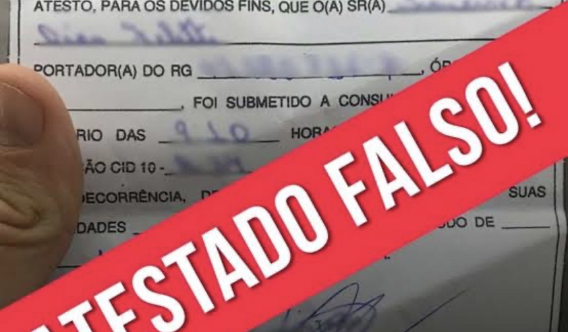 Plataforma online gratuita para combater atestados médicos falsos estará disponível nesta terça (5)