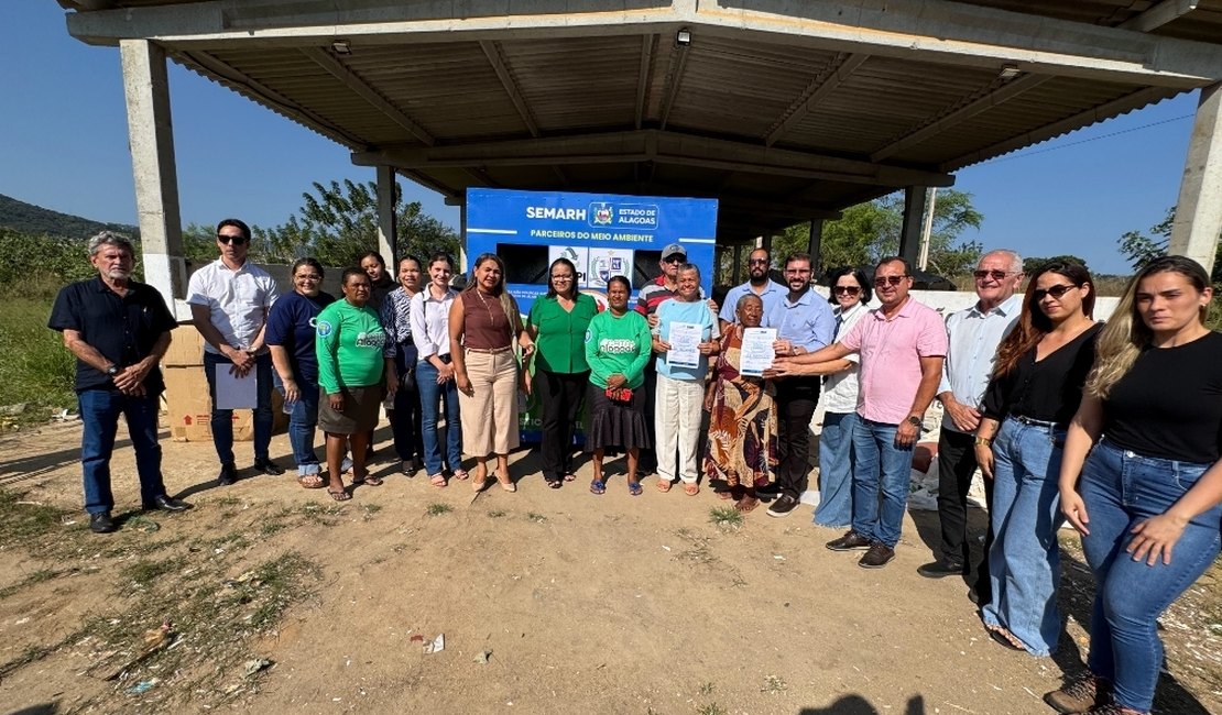 Estado entrega PEVs para fortalecer coleta seletiva em Palmeira dos Índios
