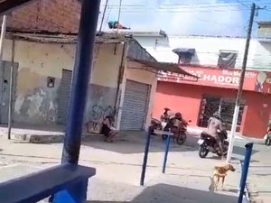 Homem sofre descarga elétrica em telhado de estabelecimento no conjunto Rosane Collor