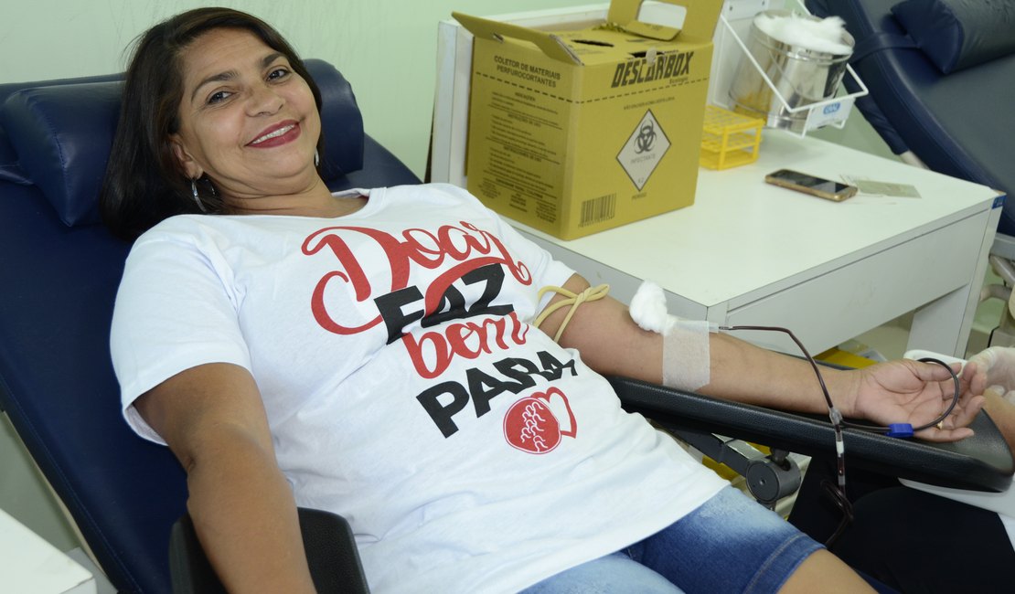 Campanha de doação de sangue prossegue no Hemoal e Hemoar