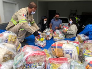 Covid-19: parceria entre MVV e MPE culmina em doação de cestas básicas