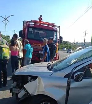 Acidente deixa homem em estado grave entre as rodovias AL-430 e AL-105