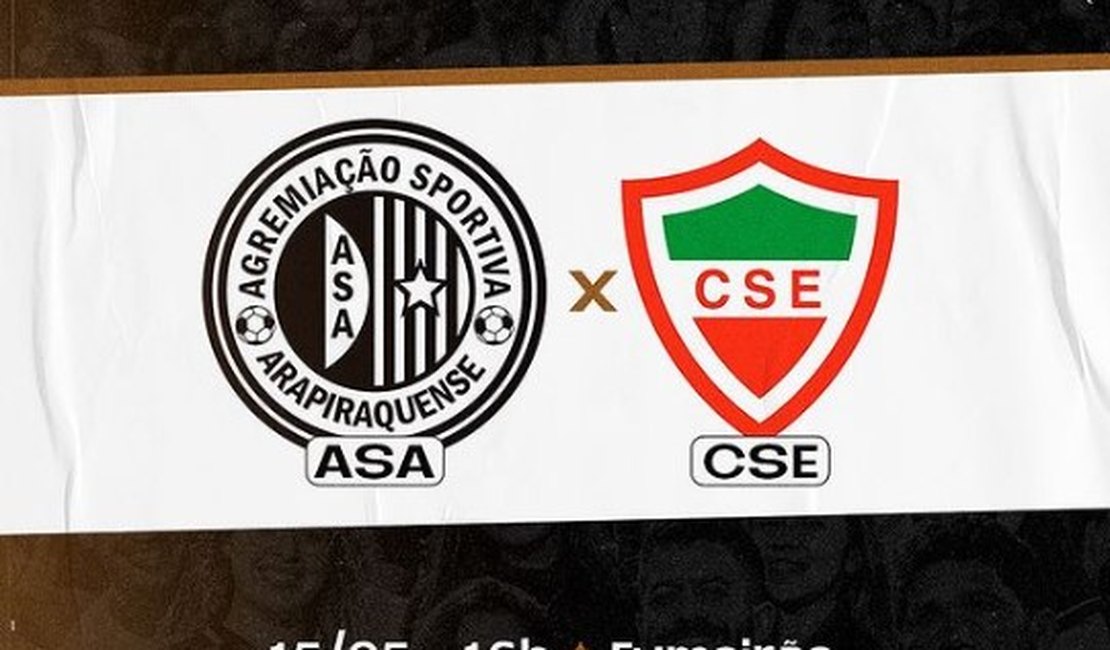 ASA tenta recuperação na Série D em clássico contra CSE neste domingo (15) em Arapiraca