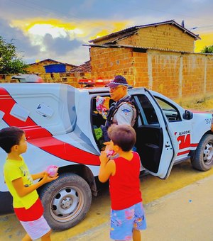 Campestre celebra o Dia das Crianças com ação do GPM