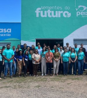 CBHSF participa de inauguração de viveiro de mudas do projeto Sementes do Futuro em Santana do Ipanema