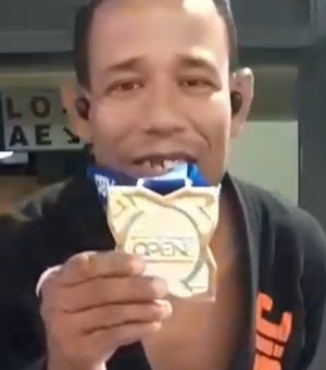 Alexandre Negrão conquista ouro no Fortaleza International Open de Jiu-Jitsu