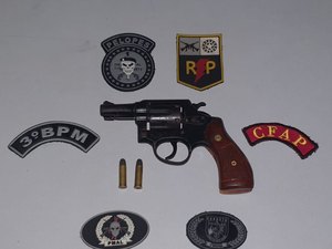 Homem é preso por porte ilegal de arma de fogo em Arapiraca