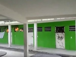 [Vídeo] Princípio de motim é registrado na unidade de internação masculina